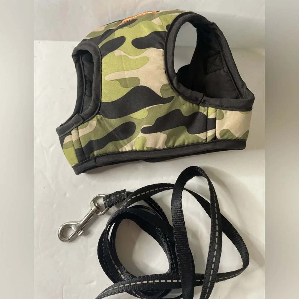 Simply Dog - Camo Body Harness XS Dog Pet Lined- includes 62
